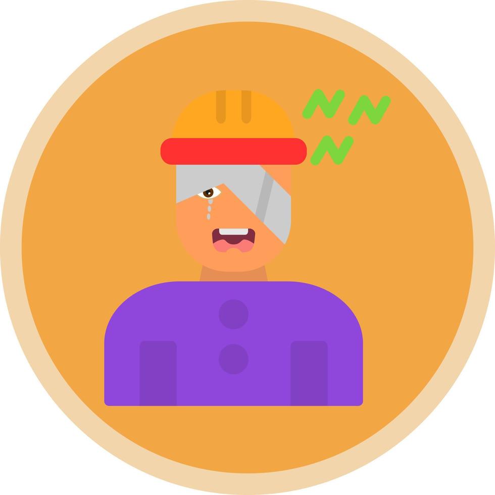 Injury Vector Icon Design