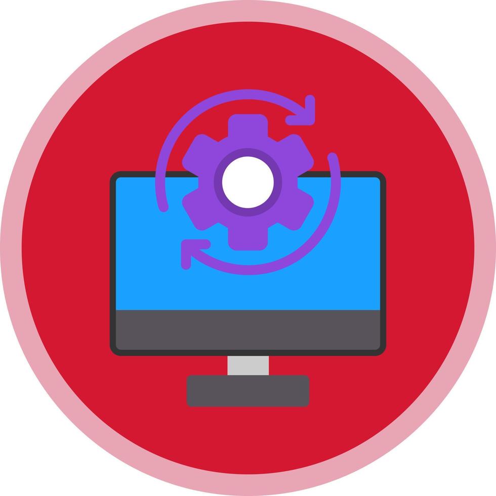 Operational SYstem Vector Icon Design