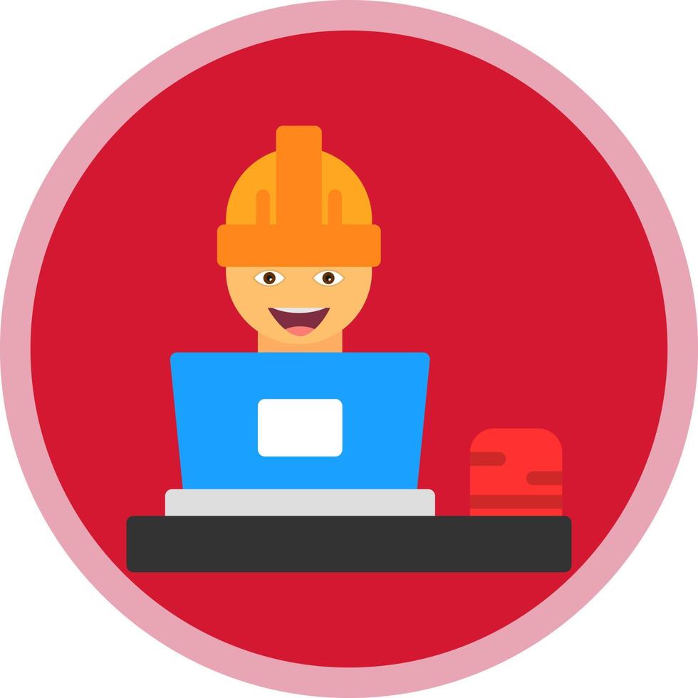 Worker Vector Icon Design