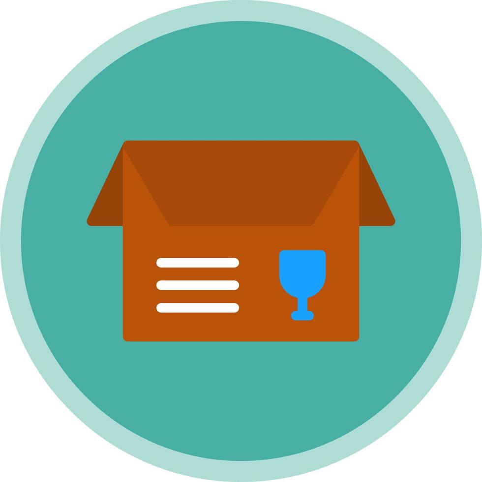 Open Box Vector Icon Design