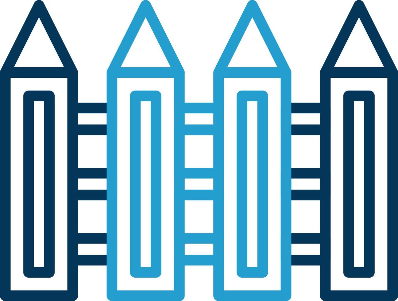 Fence Vector Icon Design