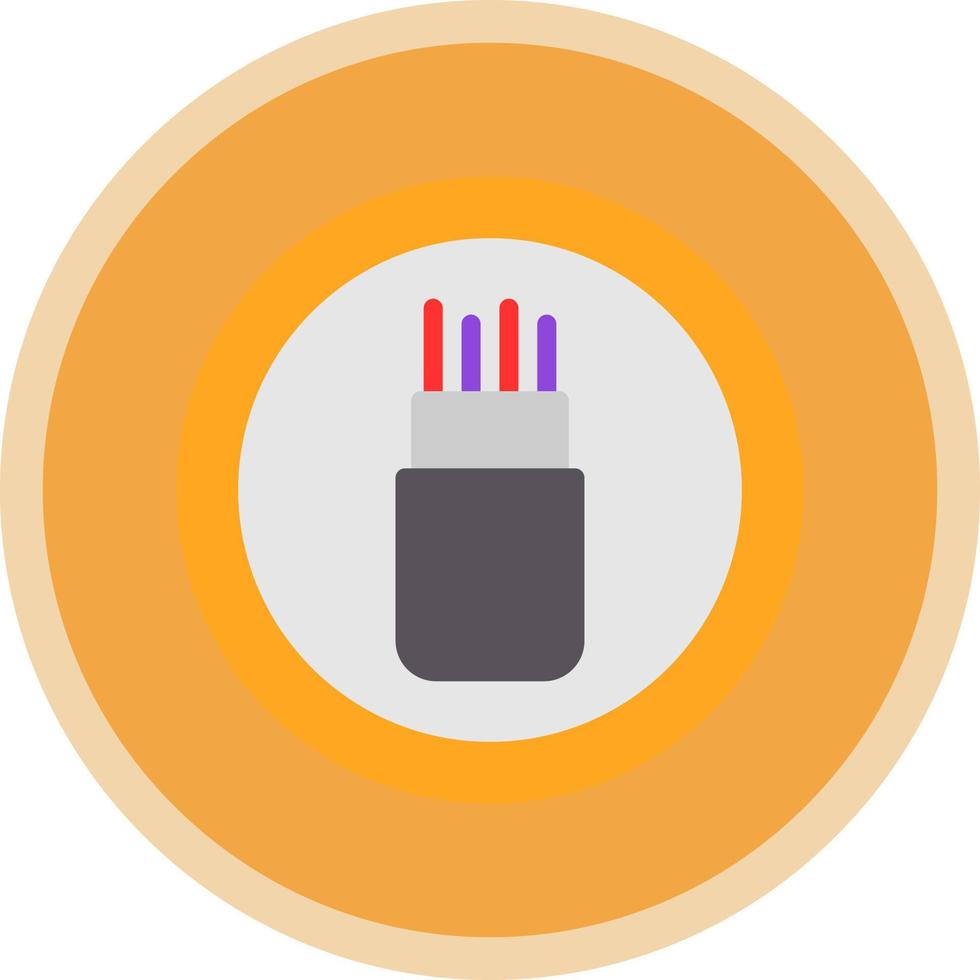 Optics Vector Icon Design