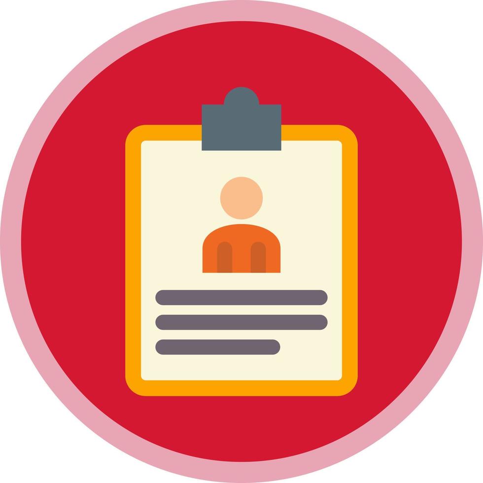 Identifier Vector Icon Design