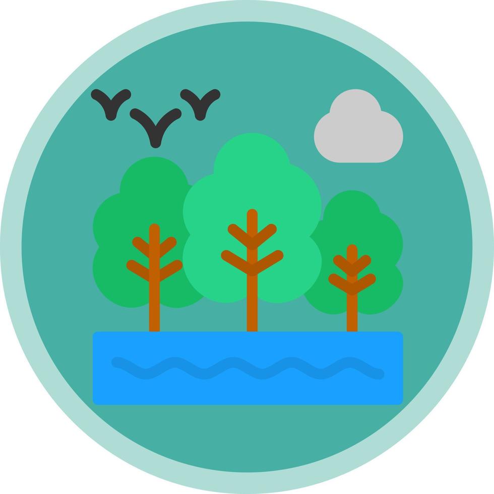 Rainforest Vector Icon Design