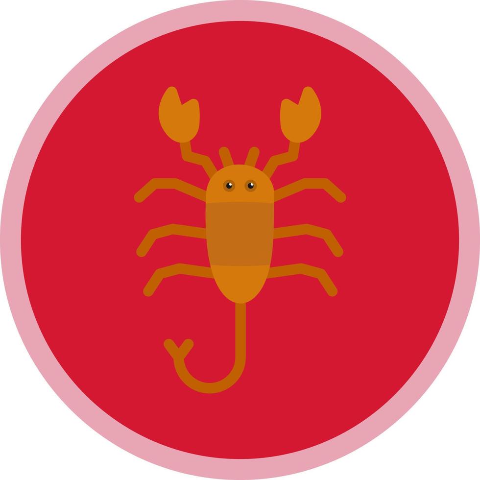 Scorpion Vector Icon Design