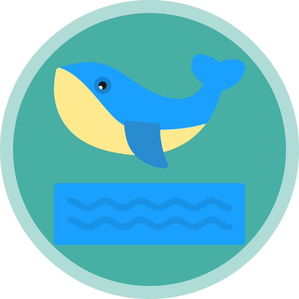 ballena vector icono diseño