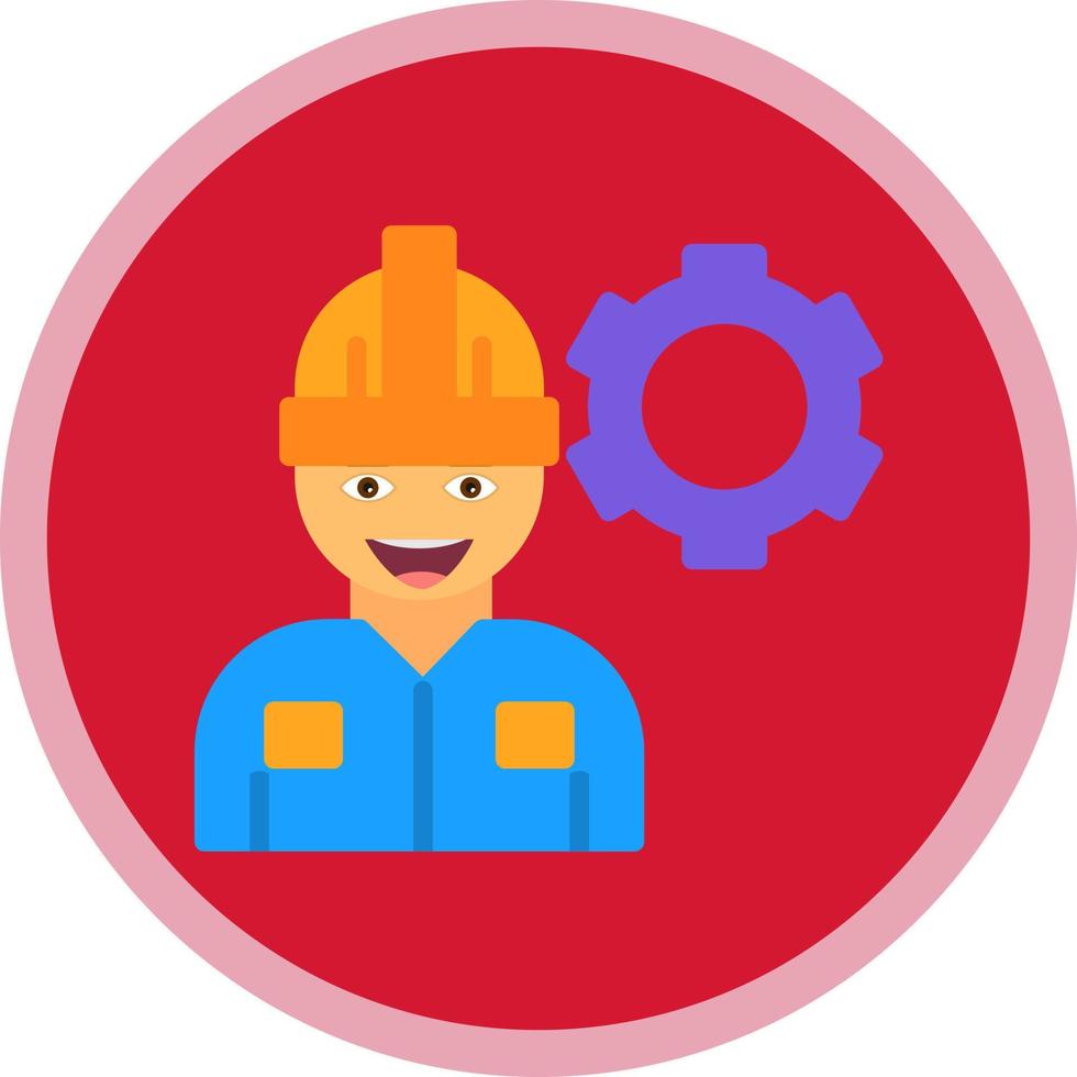 Worker Vector Icon Design