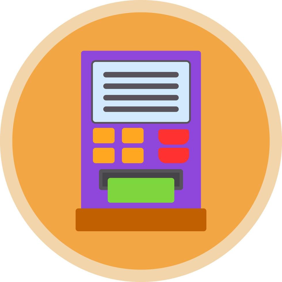 Cash Withdrawal Vector Icon Design