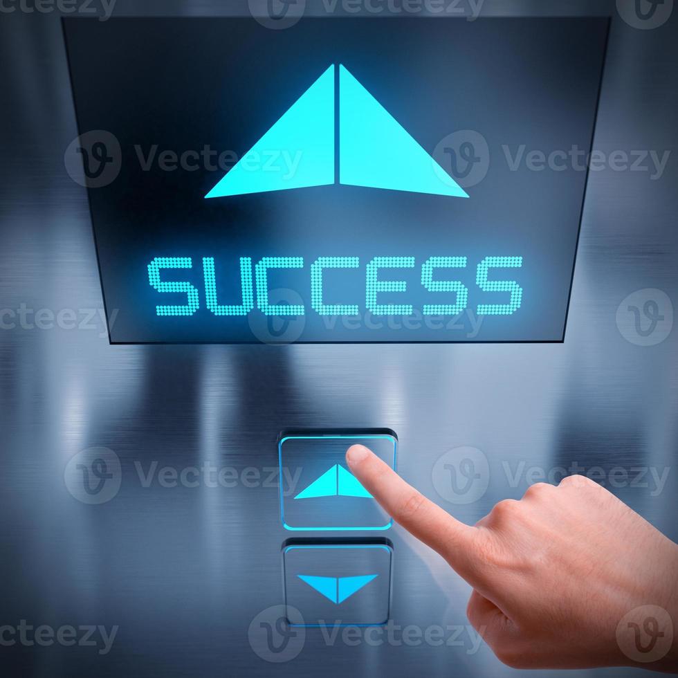 Success business elevator photo