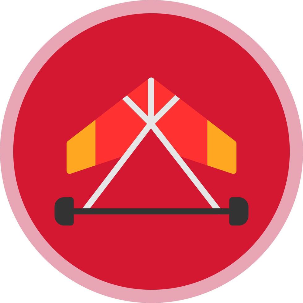 Gliding Vector Icon Design