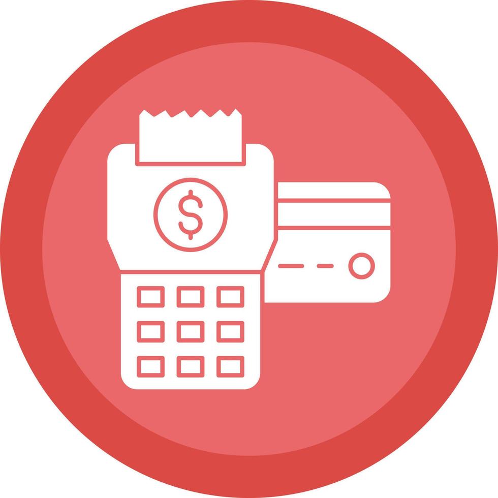 Pos Terminal Vector Icon Design