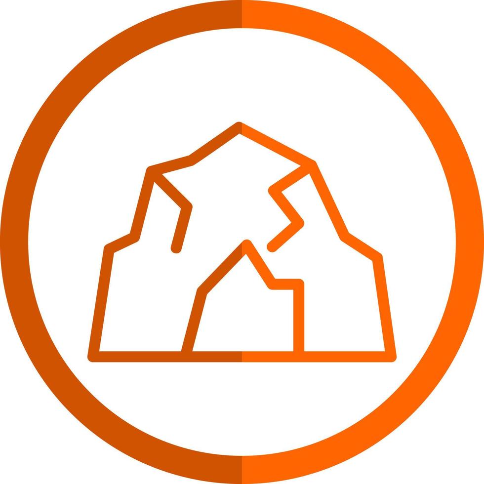 Cave Vector Icon Design