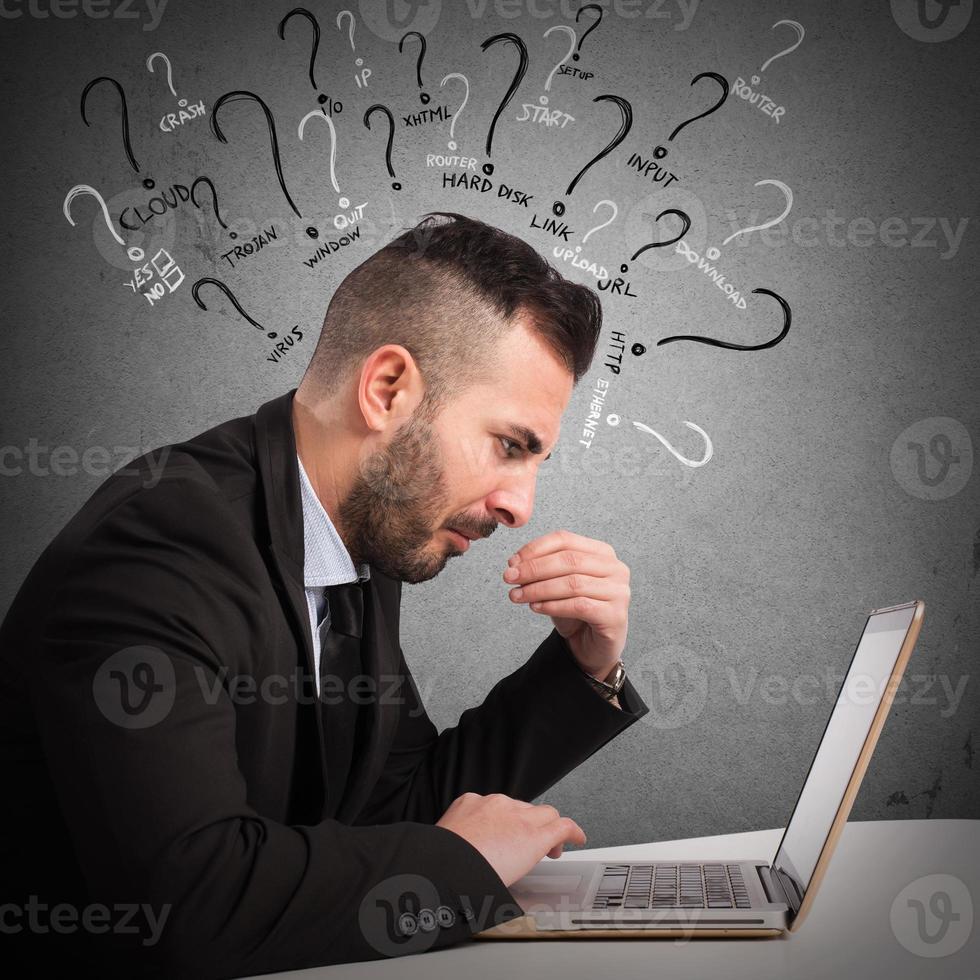 Doubts on computer use photo