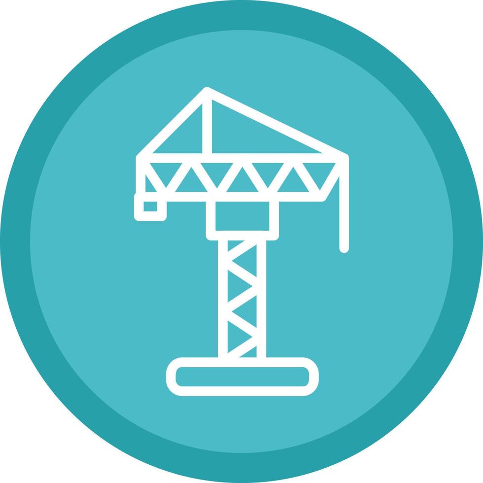 Crane Vector Icon Design
