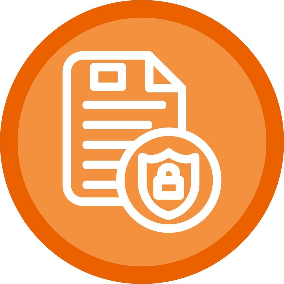 Privacy Policy Vector Icon Design
