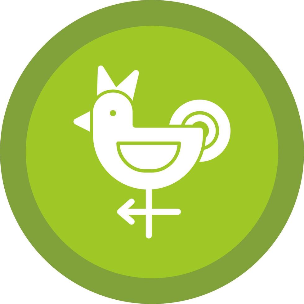 Weather Vane Vector Icon Design
