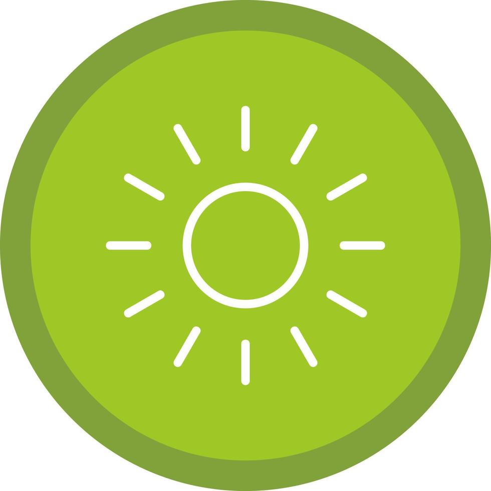 Sunlight Vector Icon Design