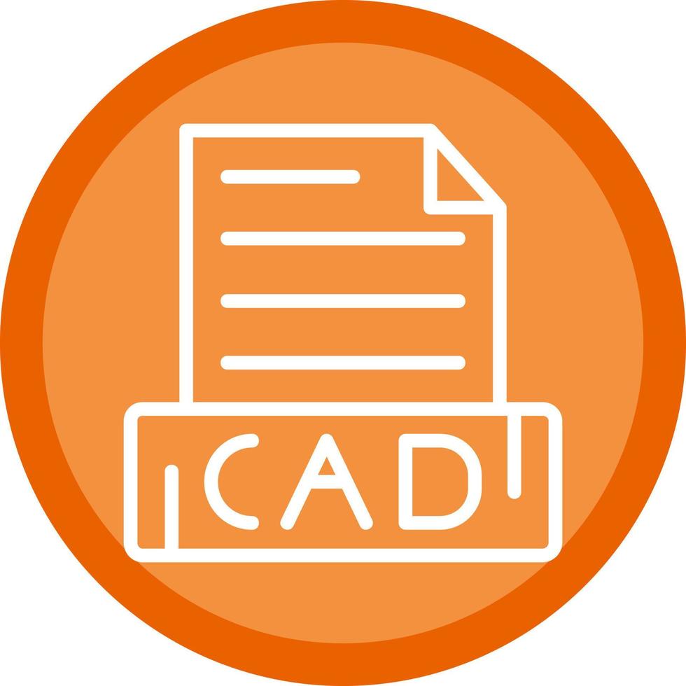 Cad Vector Icon Design