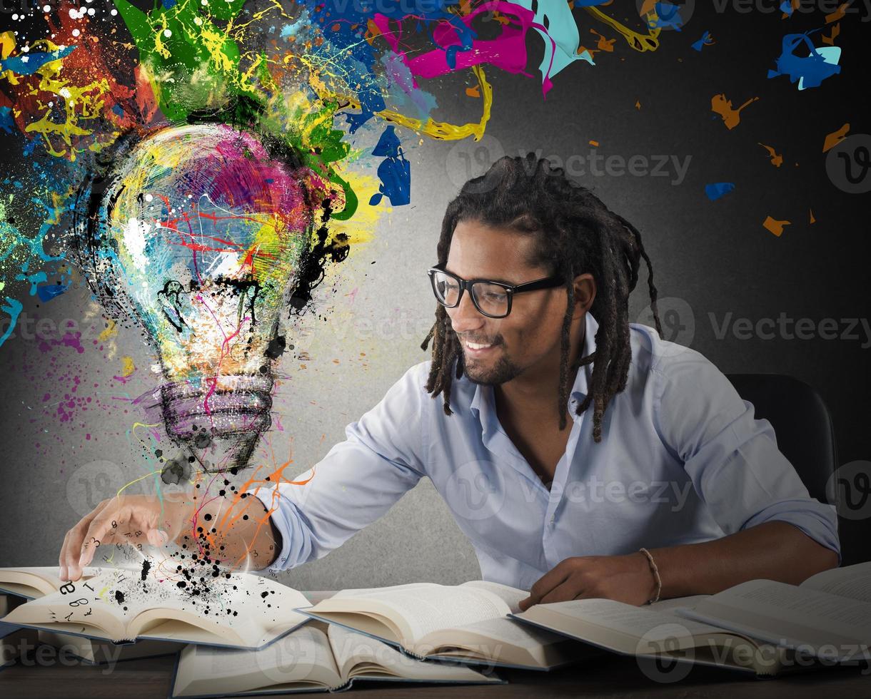 Creative and colorful idea photo