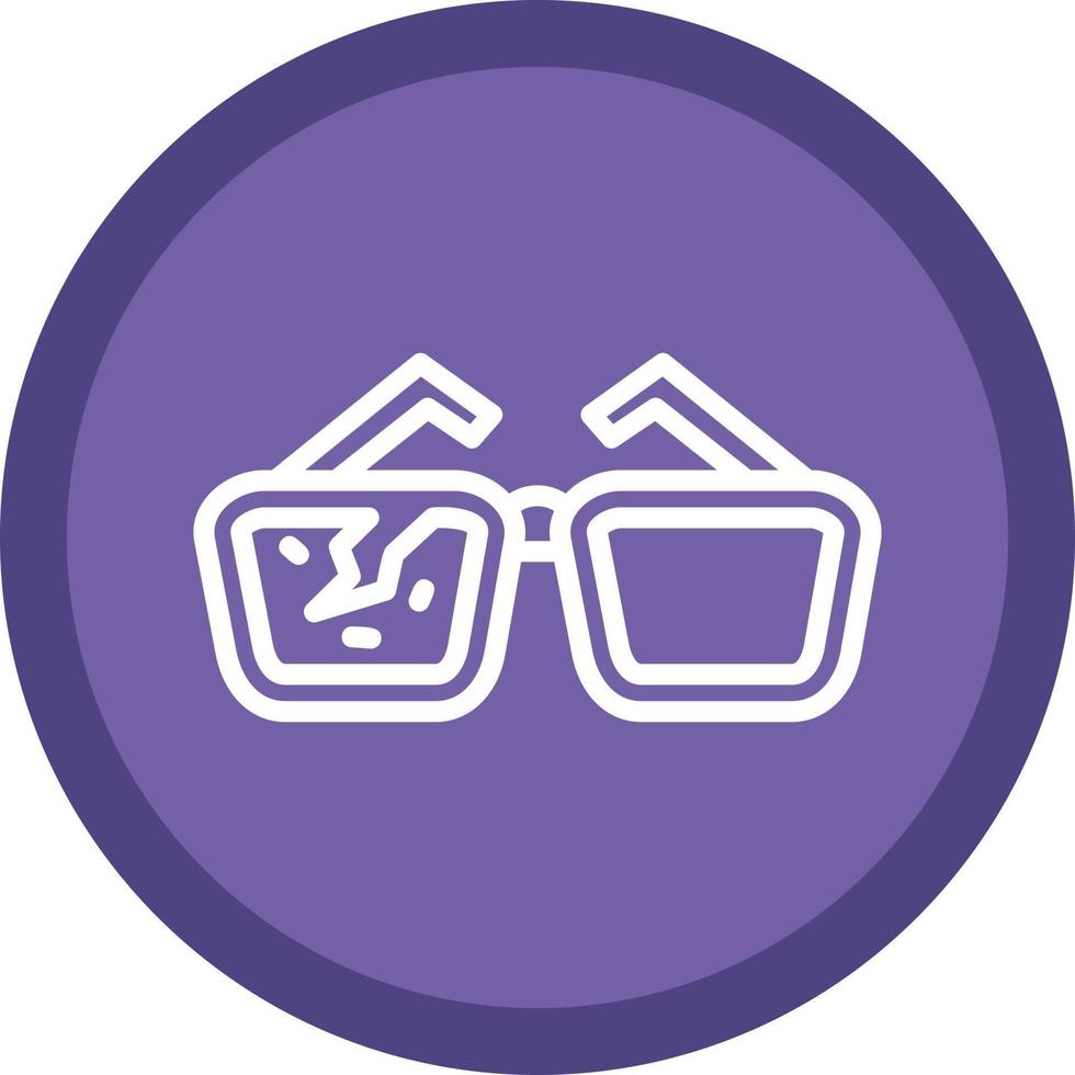 Reading Glasses Vector Icon Design