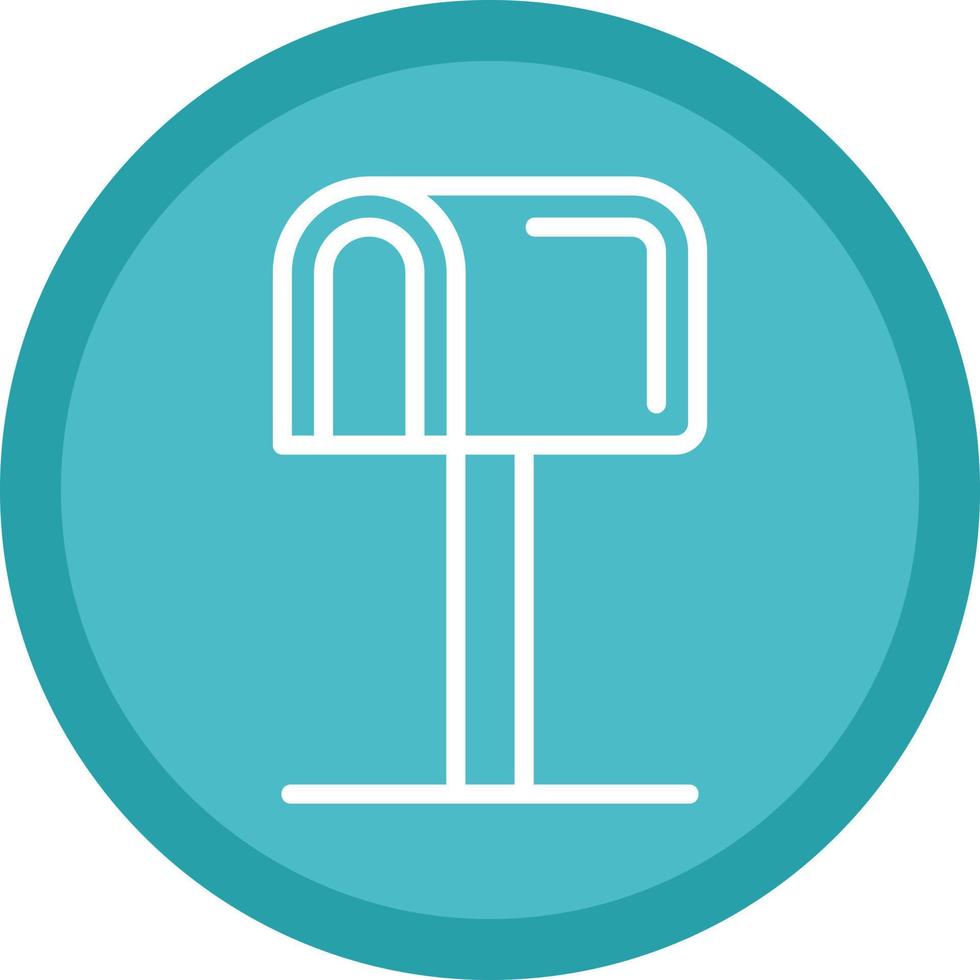 Mailbox Vector Icon Design