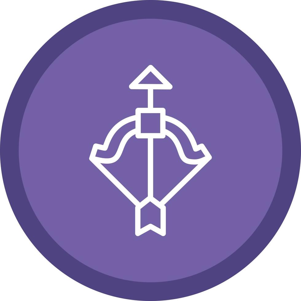 Crossbow Vector Icon Design