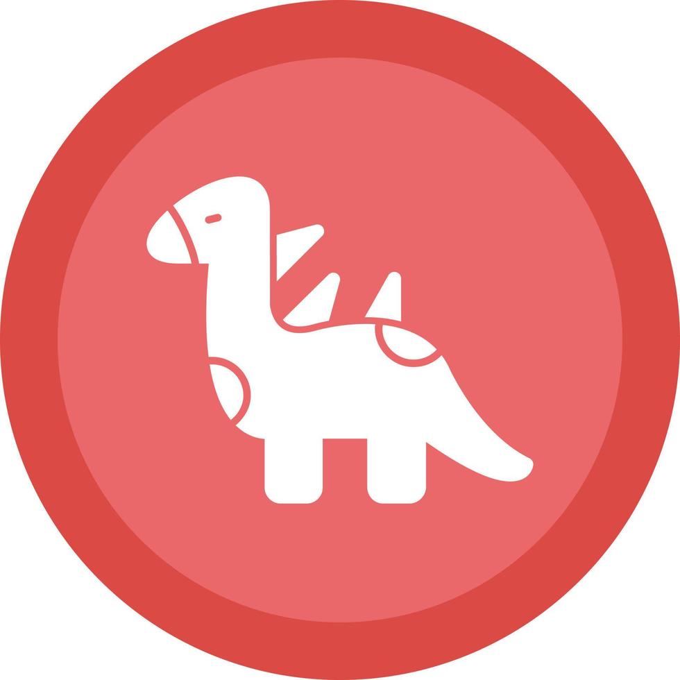 Dinosaur Vector Icon Design