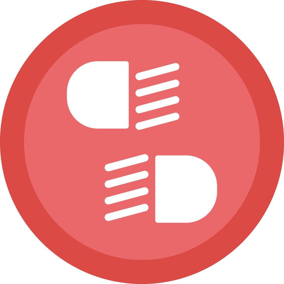 Headlight Vector Icon Design