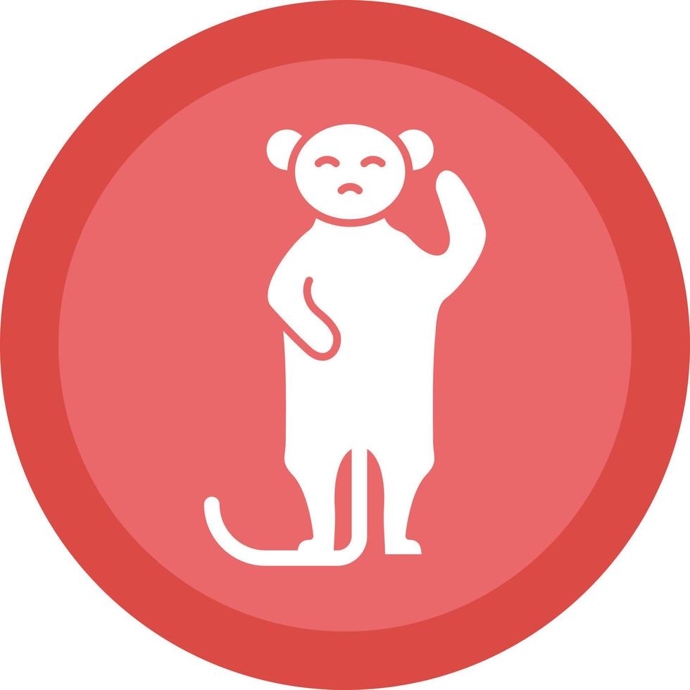 Meerkat Vector Icon Design