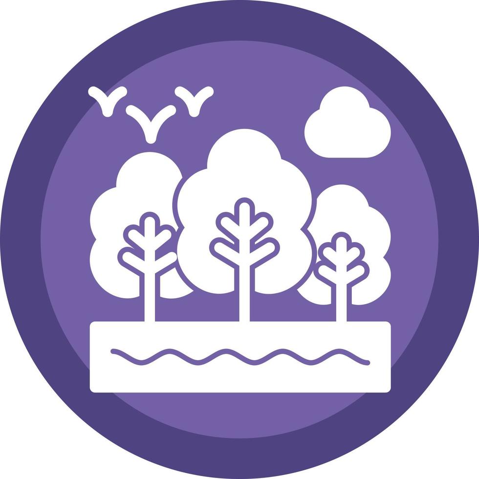 Rainforest Vector Icon Design