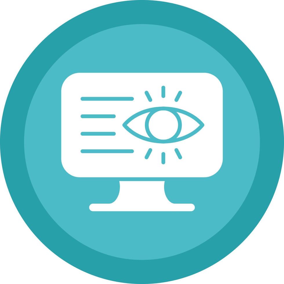 Online Privacy Vector Icon Design