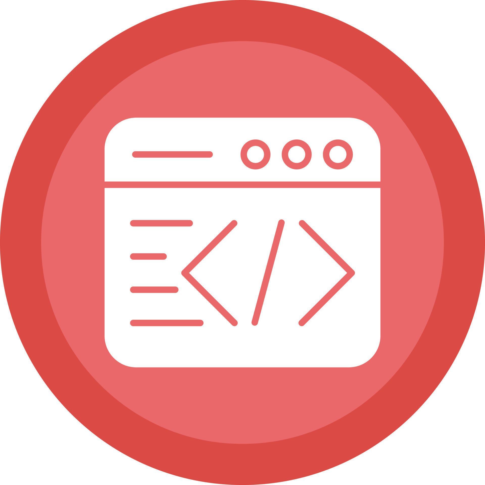 Code Vector Icon Design 20558246 Vector Art at Vecteezy