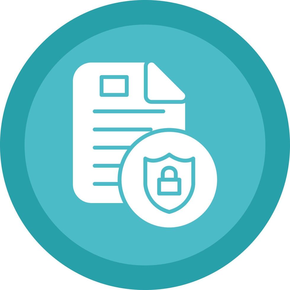 Privacy Policy Vector Icon Design
