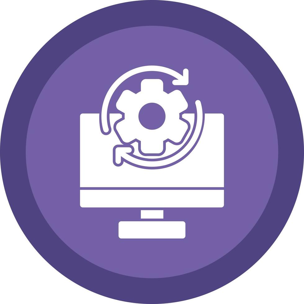 Operational SYstem Vector Icon Design