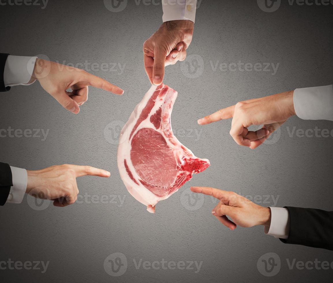 Negative judgment for Meat photo
