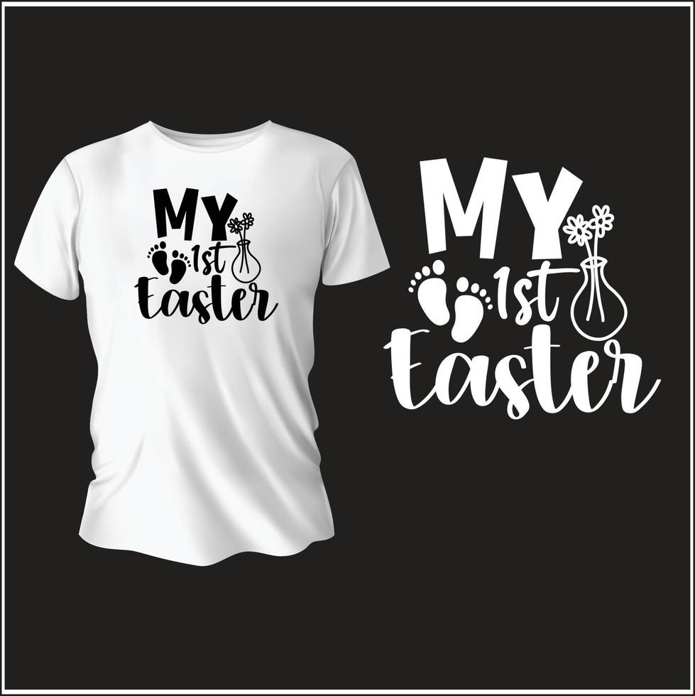 spring typography t-shirt design with vector