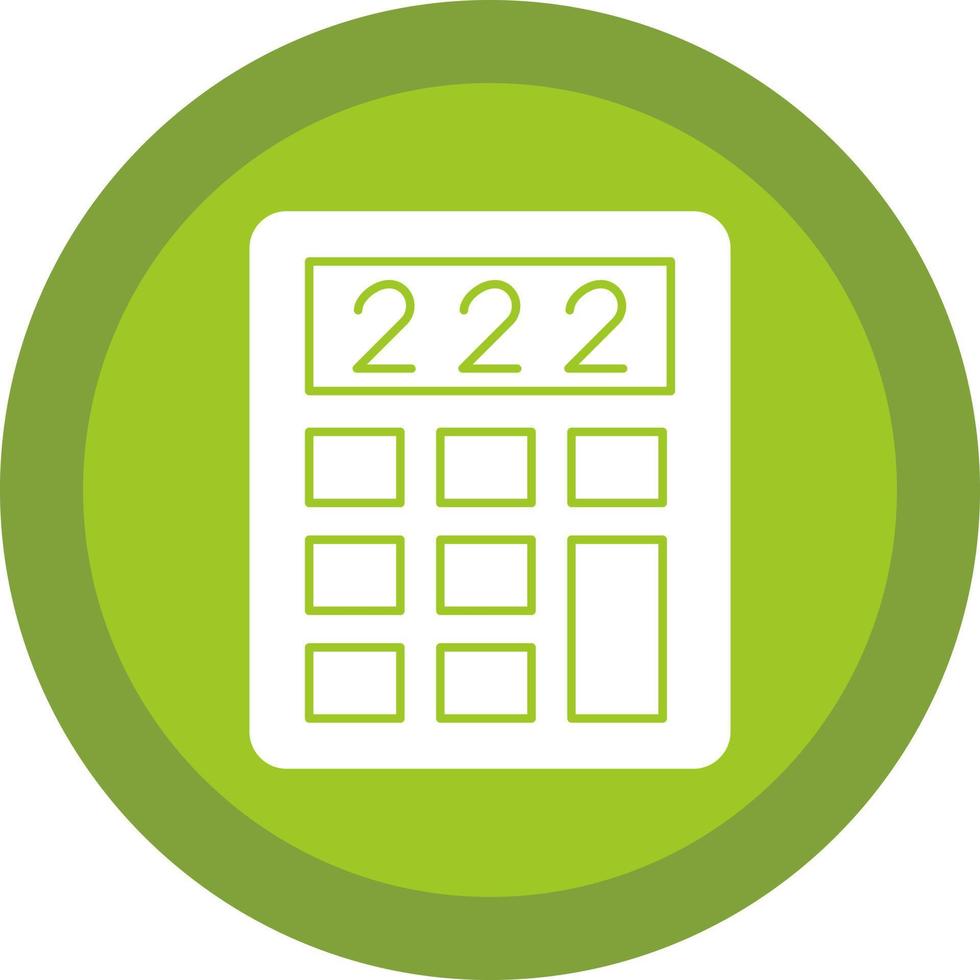 Calculator Vector Icon Design