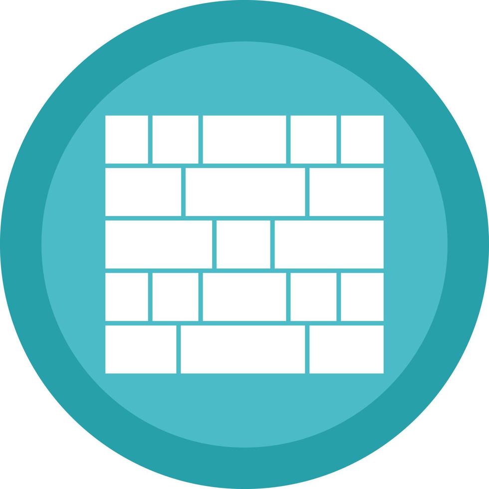 Brick Wall Vector Icon Design