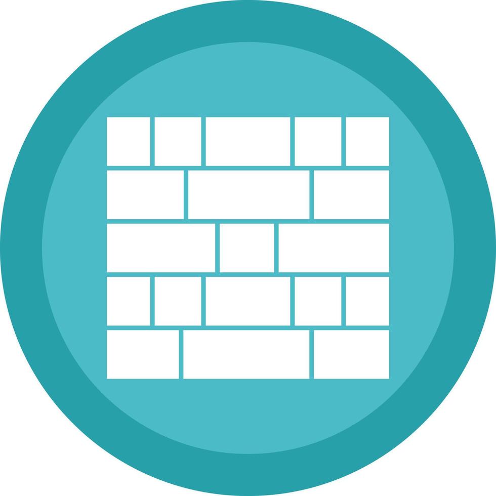 Brick Wall Vector Icon Design