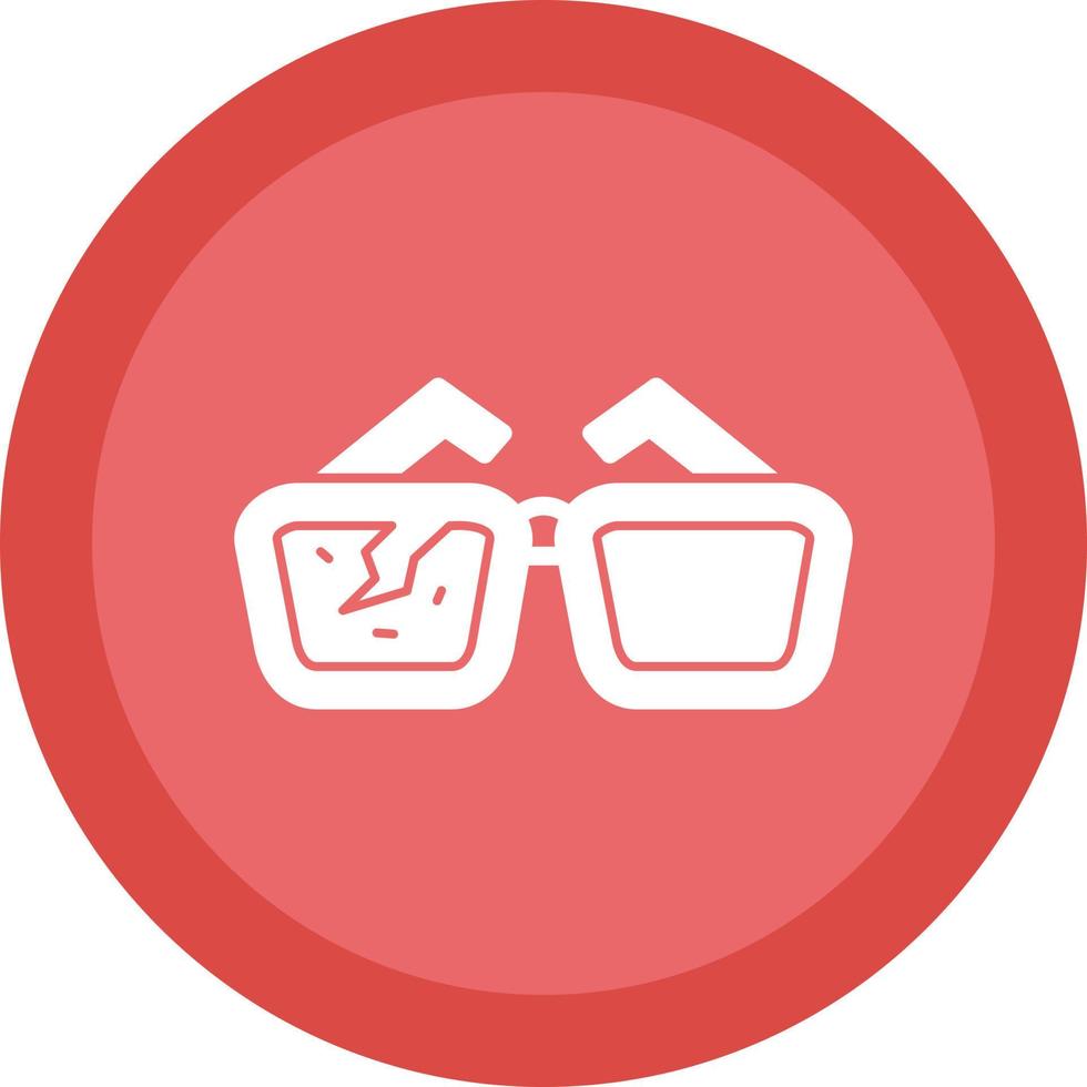 Reading Glasses Vector Icon Design