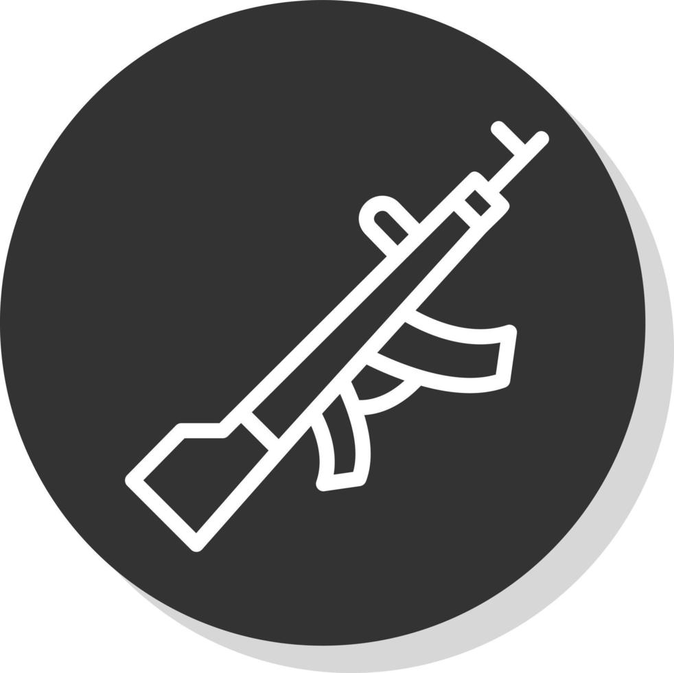 diseño de icono de vector de arma