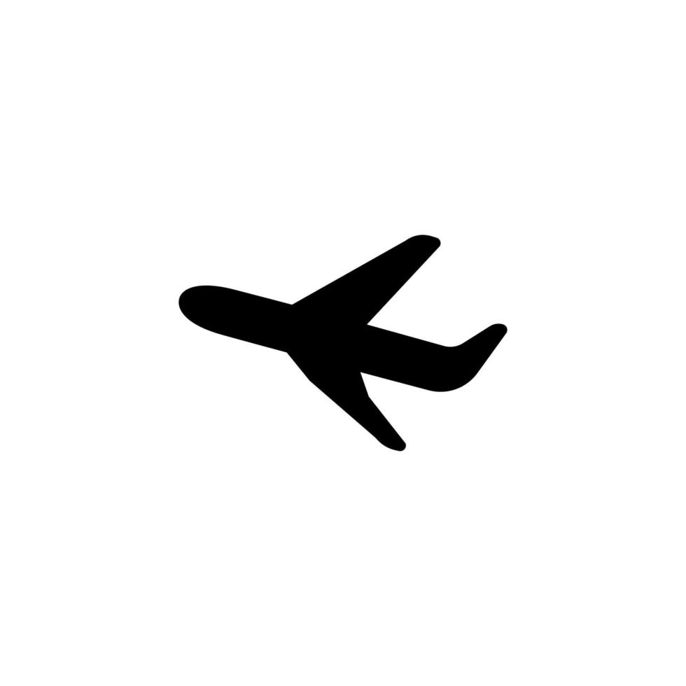 aire avión icono. sencillo estilo viaje boleto póster antecedentes símbolo. aire avión marca logo diseño elemento. aire avión camiseta impresión. vector para pegatina.