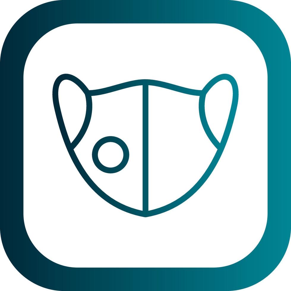 Mask Vector Icon Design