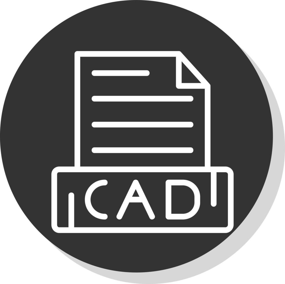Cad Vector Icon Design
