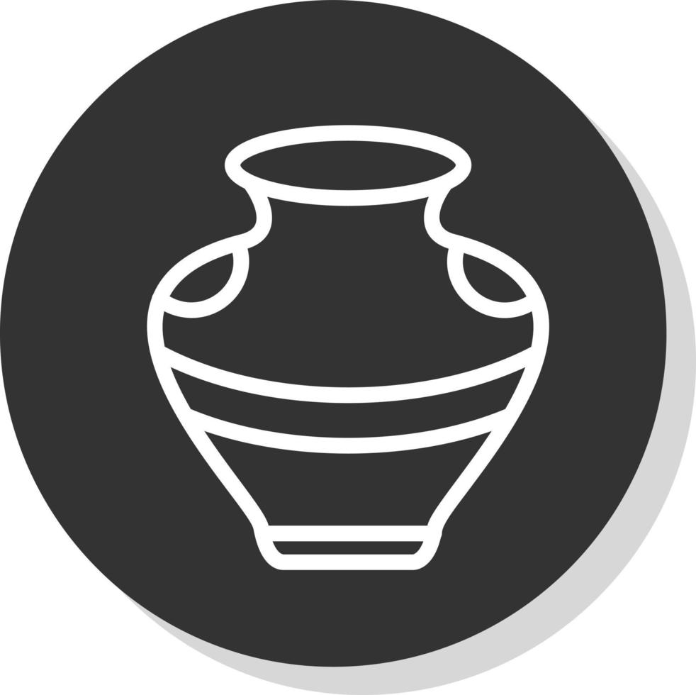 Pottery Vector Icon Design