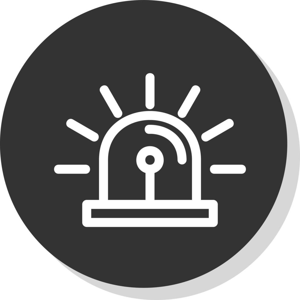 Siren Vector Icon Design