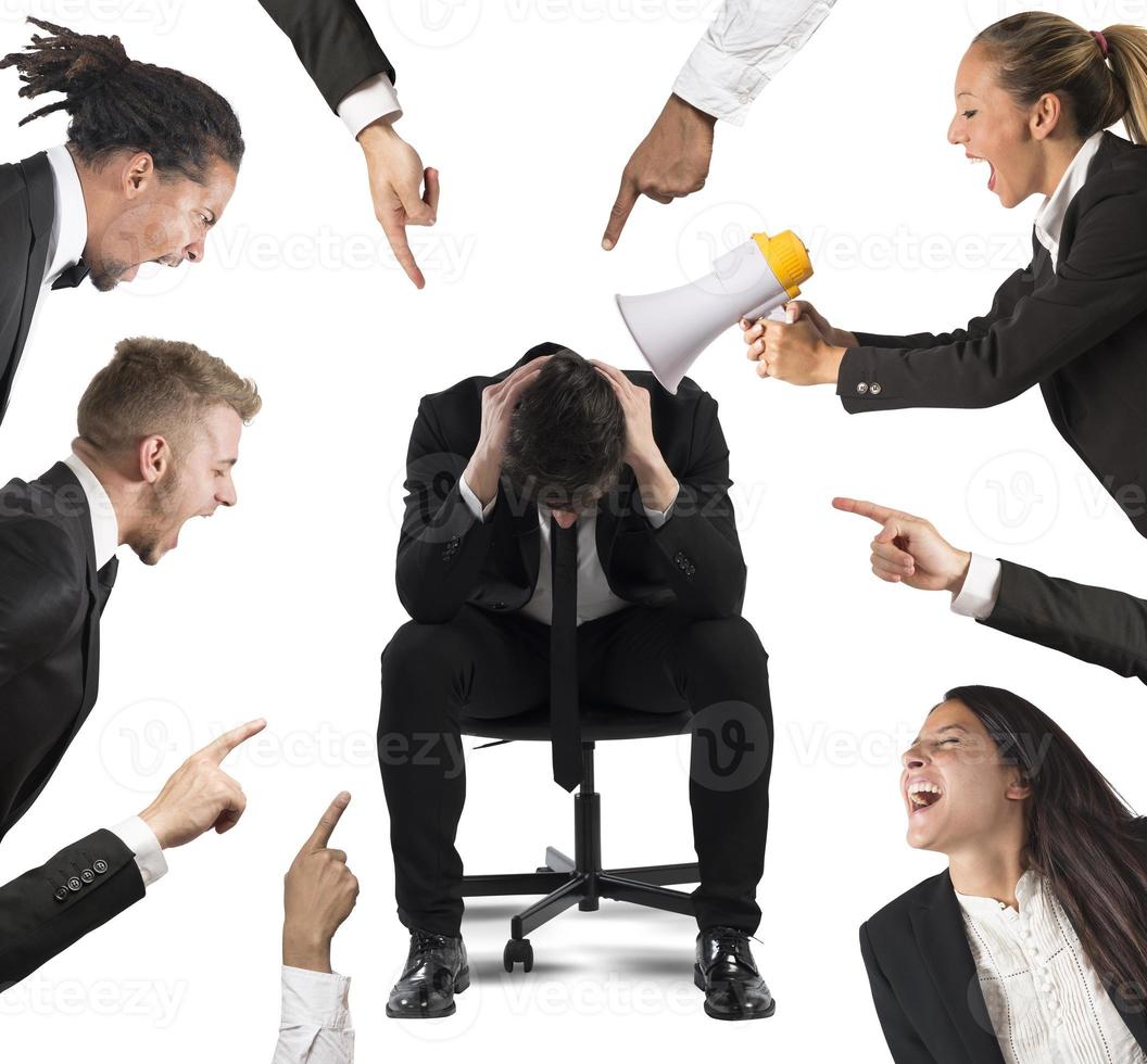 Blame at work photo