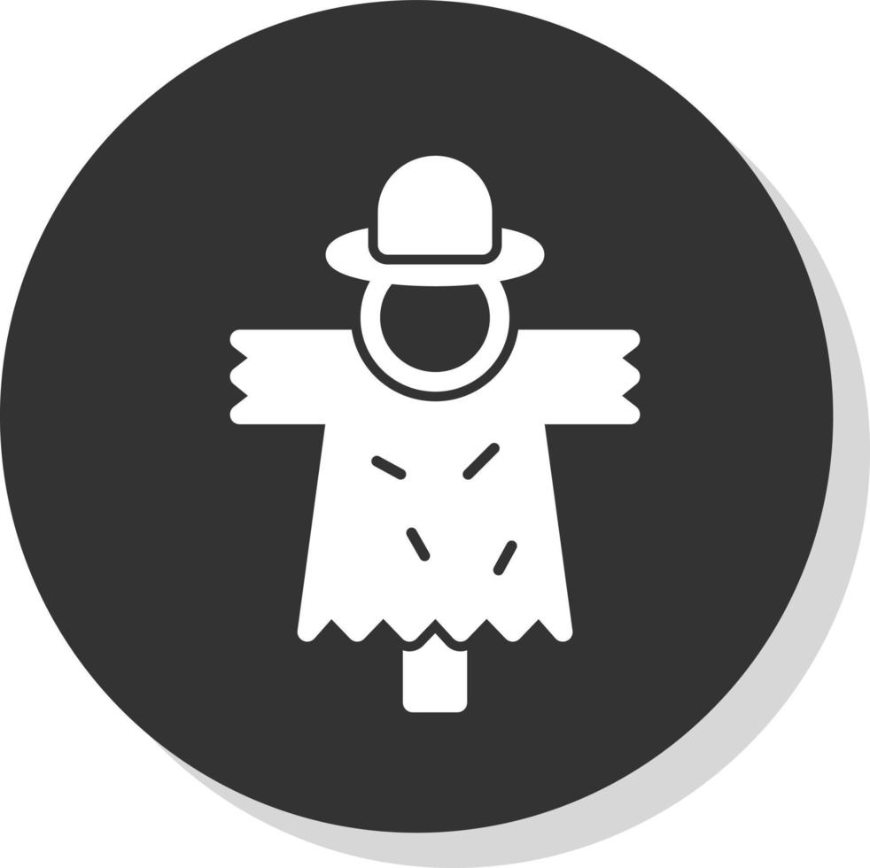 Scarecrow Vector Icon Design