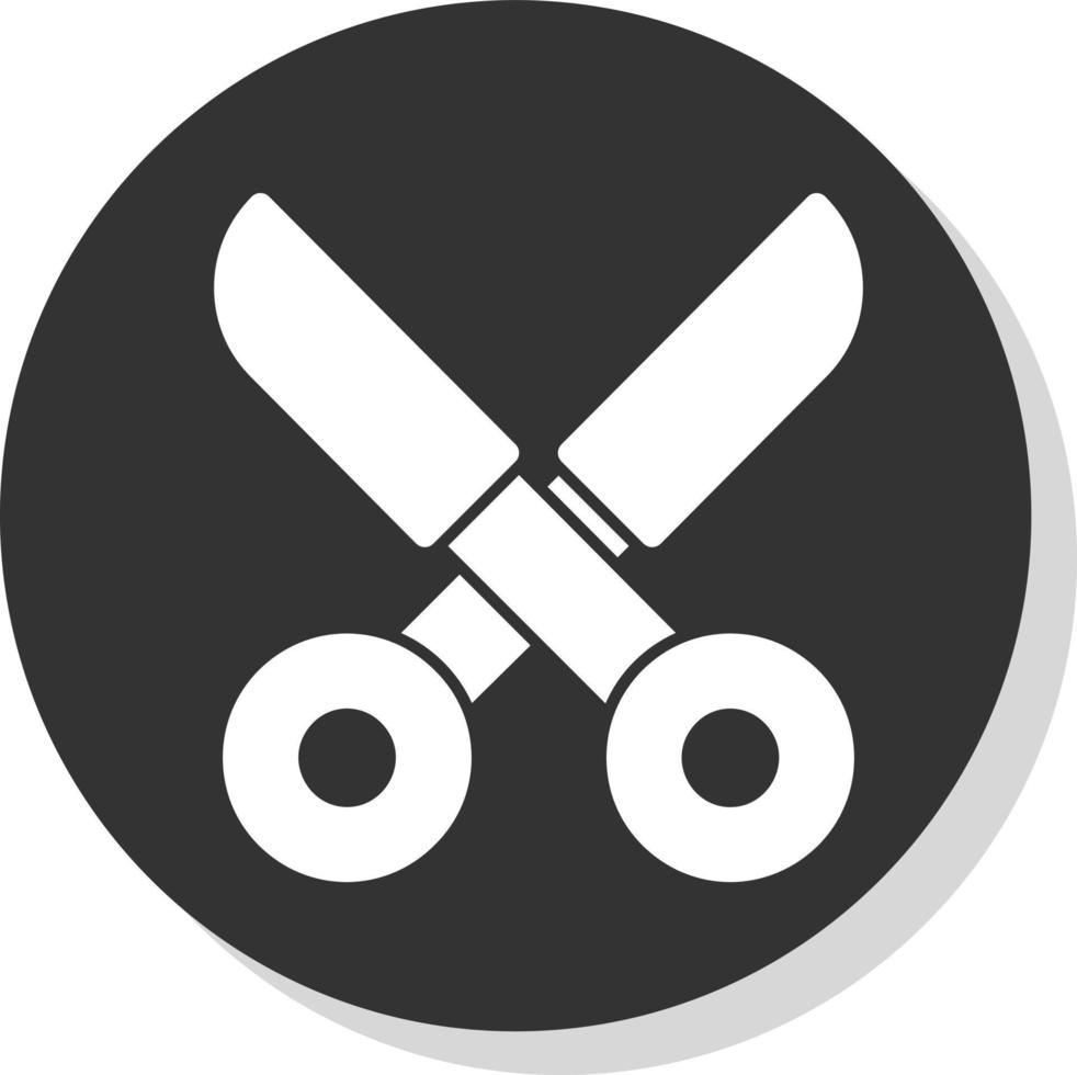 Scissors Vector Icon Design