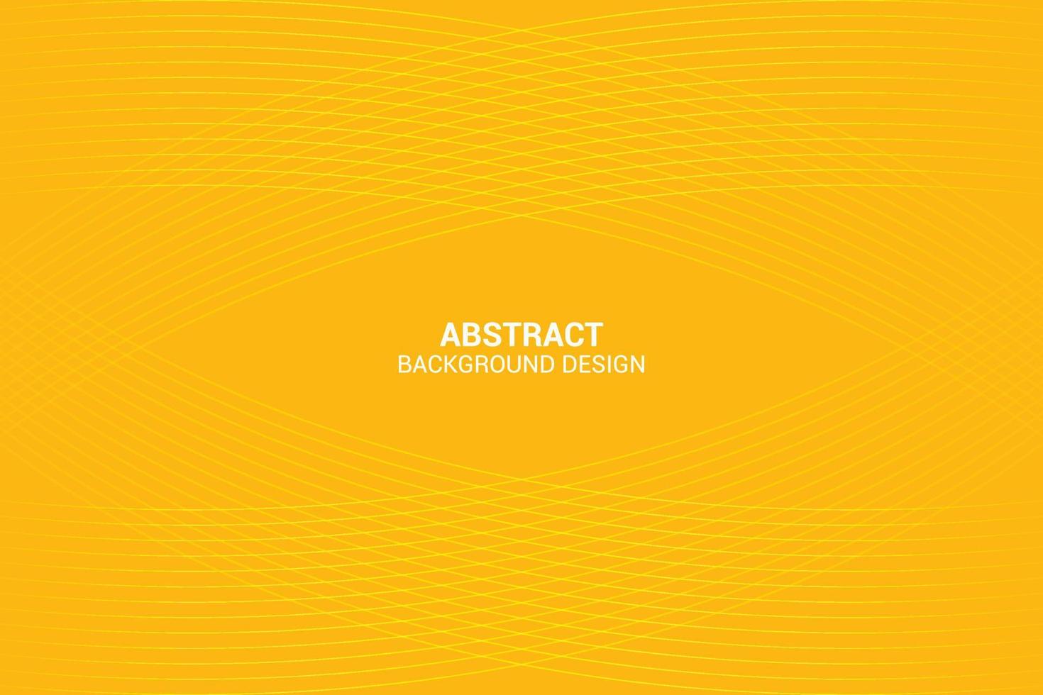 Abstract line Yellow color background design. vector